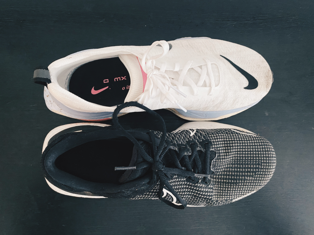 Top view of the Nike Invincible 3 and Nike Invincible 2